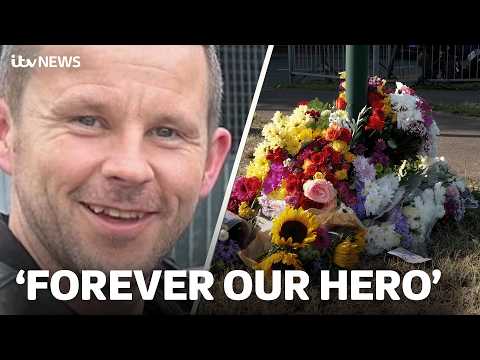 Tributes paid to two police officers among seven killed in head-on collision