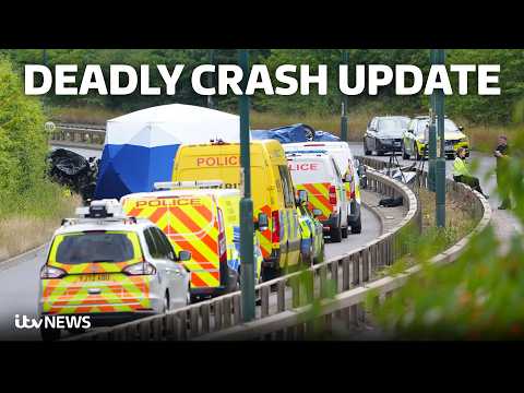 LIVE: Cleveland police update after two officers killed in A66 crash