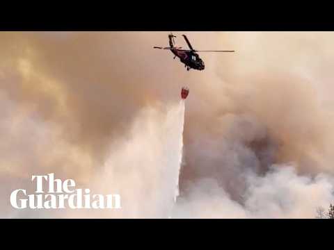 ‘Scared to death’ evacuees escape fast-moving wildfire in Reno, Nevada
