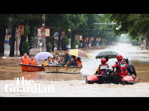 Typhoon Narra floods cities in China’s Guangxi region