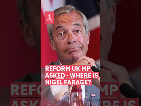 Richard Tice asked whether Nigel Farage is ‘in hiding?’ #NigelFarage #RichardTice #ReformUK