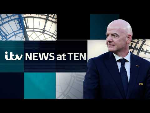Will Infantino manage to hold on to the Fifa presidency? – Watch ITV News at Ten LIVE