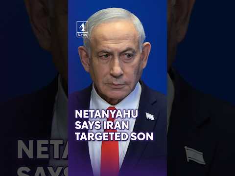 Netanyahu says Iran targeted son