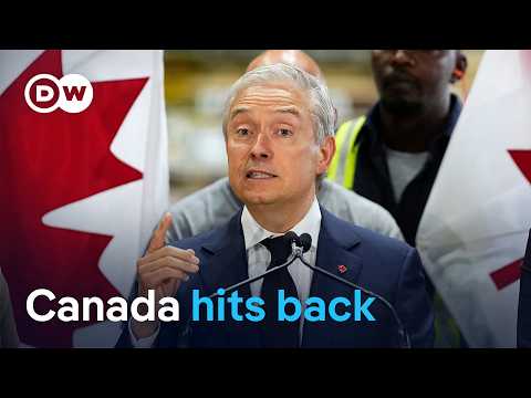 Canada matches US tariffs as relations fall to a new low | DW News