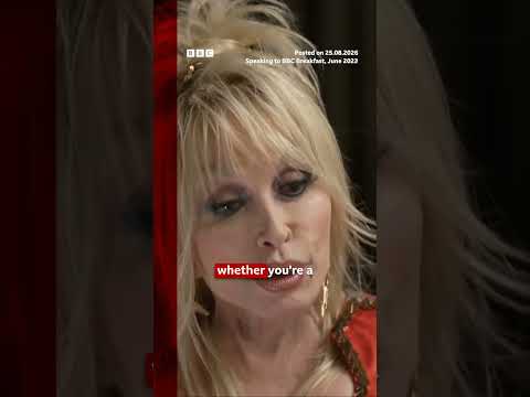‘Get past the boobs and listen to what I have to say,’ Dolly Parton says in 2023 interview. #BBCNews