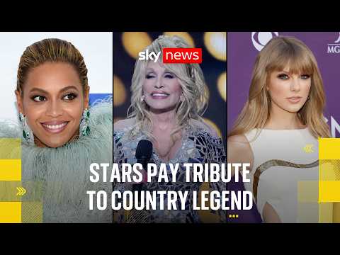 ‘Bold and brilliant’: Beyonce and Taylor Swift lead tributes to Dolly Parton