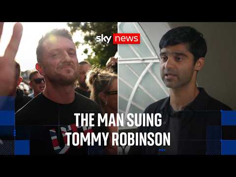 The man suing Tommy Robinson over false ‘invader’ accusation
