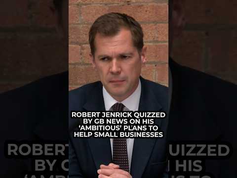 Robert Jenrick GRILLED by GB News over ‘ambitious’ plans to help small businesses