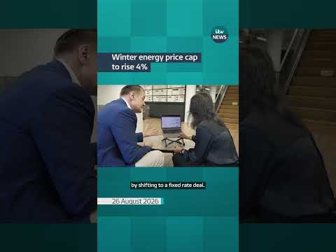 Winter energy price cap to rise 4%