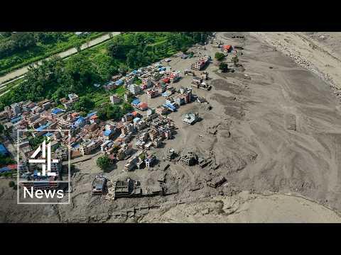 Nepal: Villages washed away by a wall of water and mud