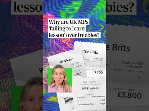 Why are UK MPs ‘failing to learn lessons’ over freebies?