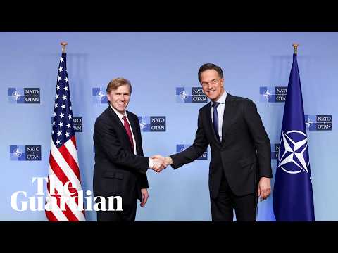 Mark Rutte and Elbridge Colby deliver joint statements at Nato HQ – watch live