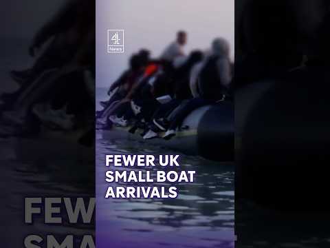 Sharp drop in number of small boat arrivals, visa and asylum claims in UK #SmallBoat #AsylumSeeker