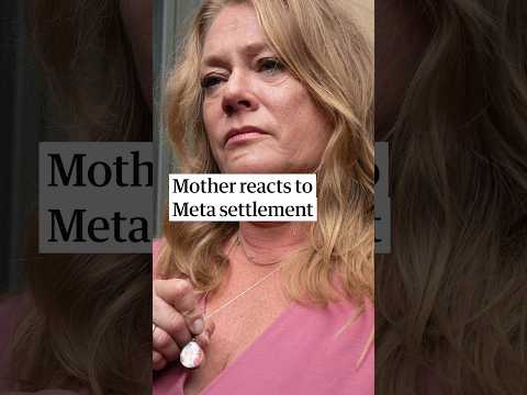 Mother reacts to Meta settlement