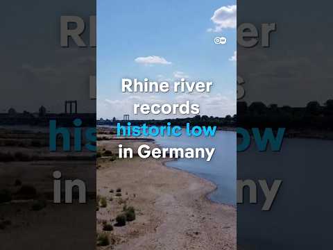Germany’s Rhine river hits record low water level | DW News
