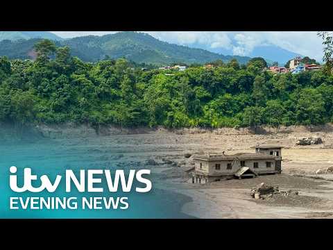 On the ground in Nepal after hundreds die in catastrophic floods – Watch Thursday’s ITV Evening News