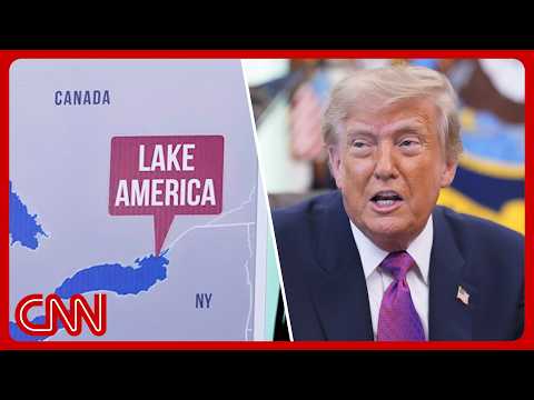 Trump renames Lake Ontario to ‘Lake America’