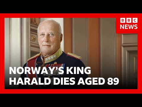 Norway’s King Harald V has died at the age of 89 | BBC News