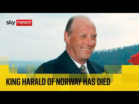 Norway’s King has died aged 89