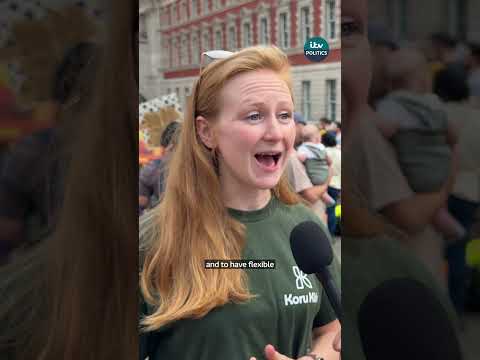 ‘Striking’ parents protest paternity leave