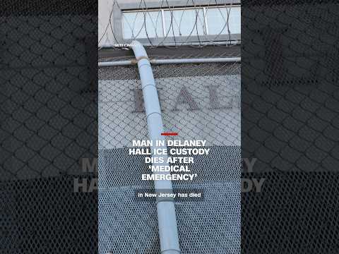 Man in Delaney Hall ICE custody dies after ‘medical emergency’