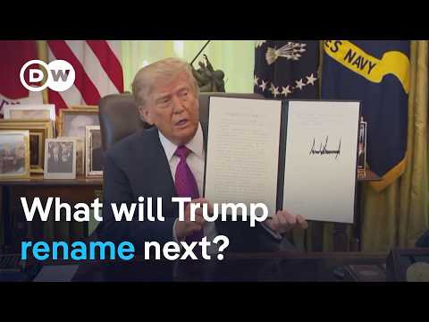 Canadians laugh off a lake name change – but what about an ocean? | DW News