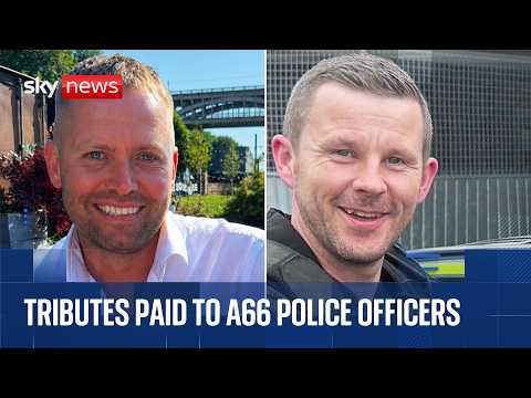 Middlesbrough FC pays tribute to police officers killed in A66 crash