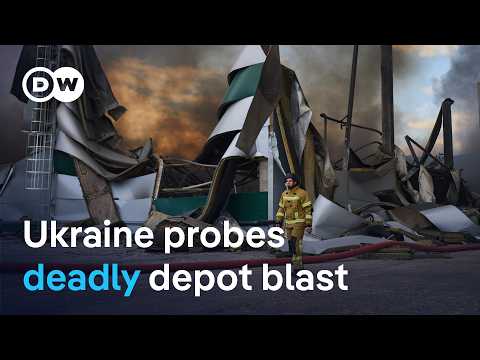 Deadly Kyiv blast raises questions over weapons storage | DW News