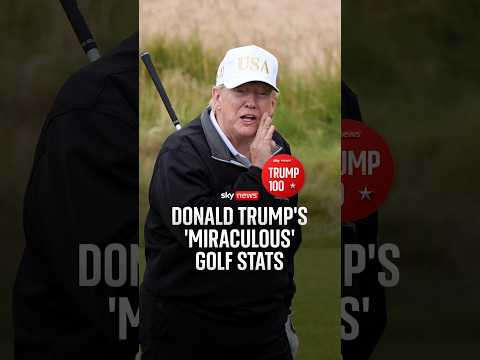 Donald Trump’s ‘miraculous’ golf stats | Trump 100