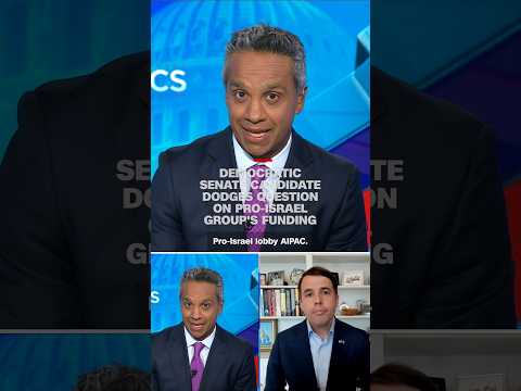 Democratic Senate candidate dodges question on pro-Israel group’s funding