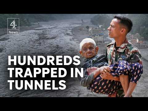 Hundreds trapped in Nepal hydropower plant’s blocked tunnels