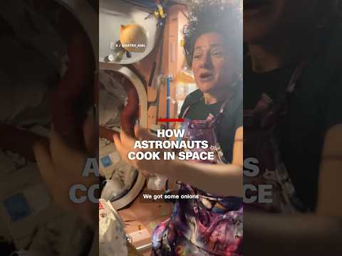 How astronauts cook in space