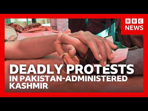 Inside city gripped by deadly protests in Pakistan-administered Kashmir | BBC News