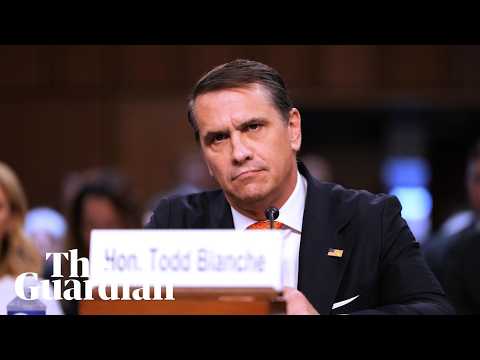 Senate votes on Todd Blanche nomination for attorney general – watch live