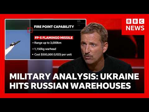 Military analysis of Ukraine’s continued strikes on Russian warehouses | BBC News