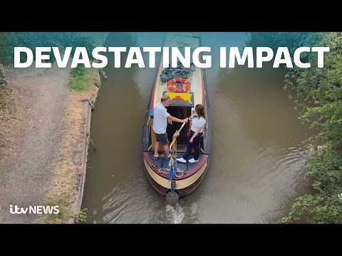 England drought: Boaters race to escape canal closures as water levels run low