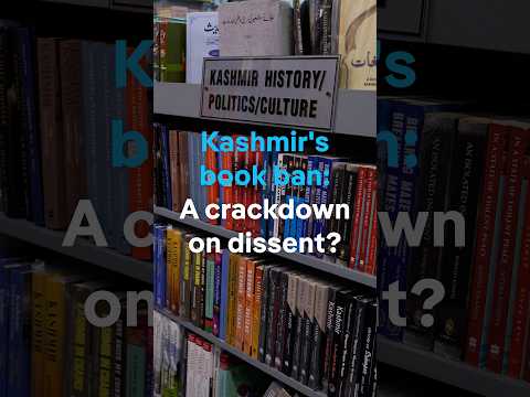 Kashmir’s book ban: A crackdown on dissent? | DW News
