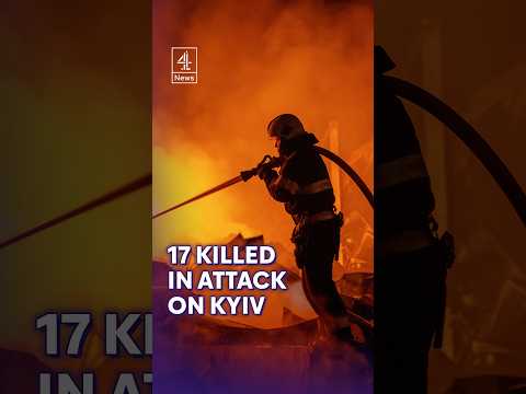 Russian missile attack on Ukraine kills 17 and injures dozens