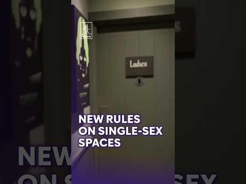 New guidance says space like toilets should be based on biological sex