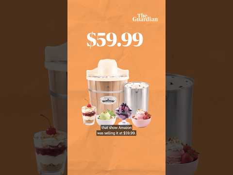 Did Amazon drive up the price of this ice cream maker?