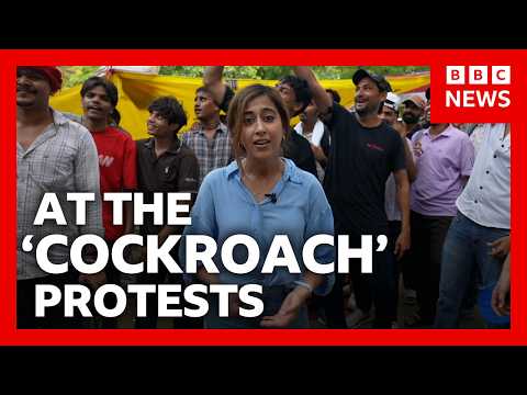I spent a week with India’s ‘cockroach’ protesters | BBC News