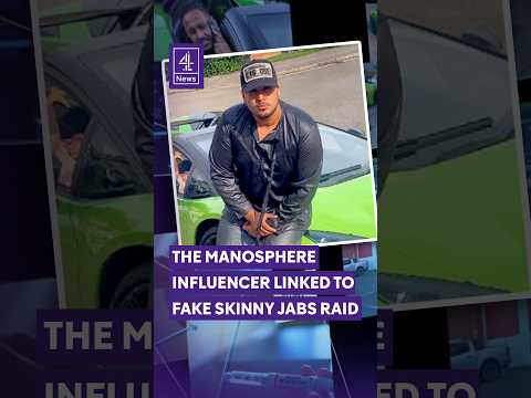 Who is manosphere influencer linked to fake weight loss drugs raid?