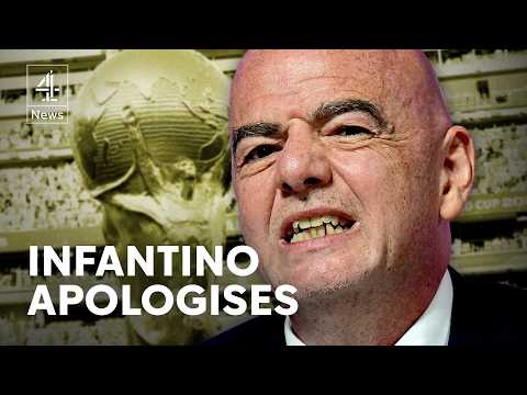 Infantino clings to job after apology for World Cup sale proposal