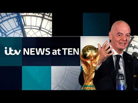 Uefa reaffirms World Cup boycott threat after rejecting Infantino apology: Watch ITV’s News at Ten