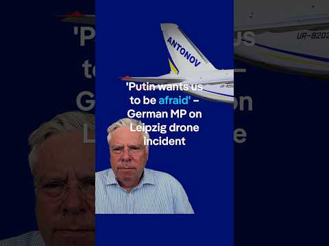 Putin wants us to be afraid’ – German MP on Leipzig drone incident | DW News