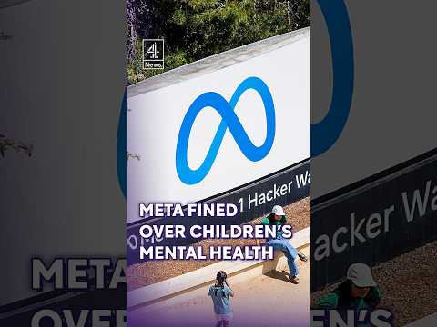 Meta fined £421 million over mental health risks to children