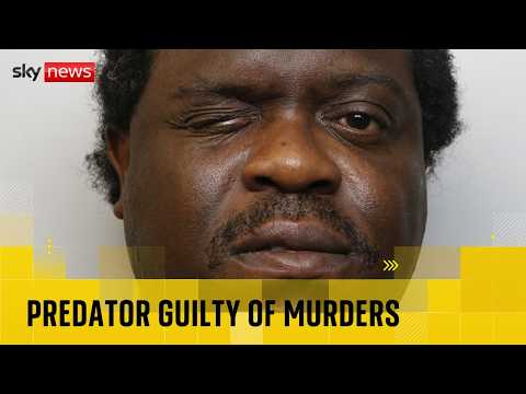 Prolific sexual predator guilty of murdering two women and rape