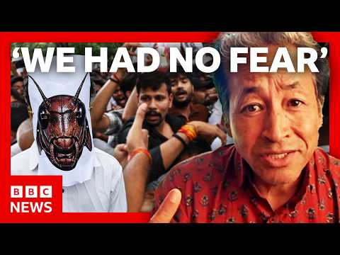 Sonam Wangchuk: Modi weakened ‘terribly’ by India’s cockroach protests | BBC News