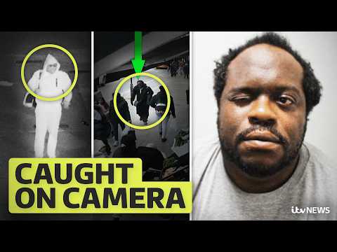 How chilling CCTV footage helped police catch double murderer Simon Levy