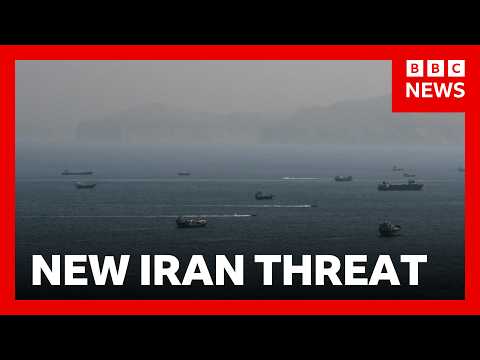 Iran warns of ‘heavier response’ after trading strikes with US in Strait of Hormuz | BBC News